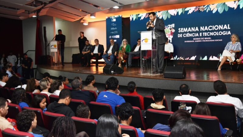 Seciteci abre 21ª Semana Nacional de Ciência e Tecnologia com assinatura de investimento para pesquisa científica em MT