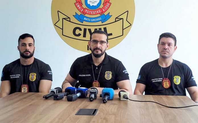 Delegados confirmam prisões de alvos da Operação Fantasma em Sinop e 5 cidades, apreensão de armas e buscas prosseguem