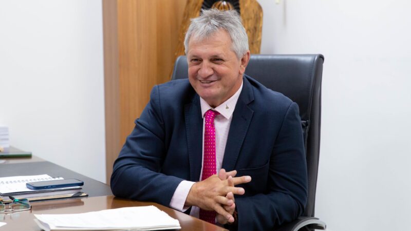 Deputado Dilmar Dal Bosco participa da assinatura da ordem de serviço para duplicação da BR-163 em Sinop