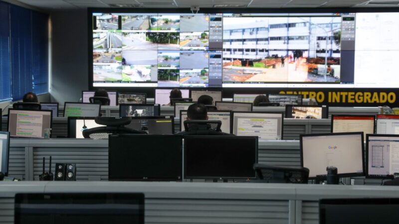 Eleição em Cuiabá terá reforço de 550 policiais e 1,7 mil câmeras do Vigia Mais MT