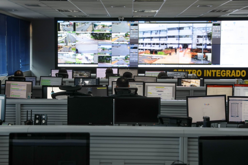 Eleição em Cuiabá terá reforço de 550 policiais e 1,7 mil câmeras do Vigia Mais MT