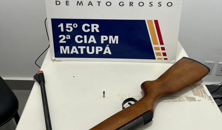 Polícias Militar e Civil prendem em flagrante suspeito de feminicídio em Matupá
