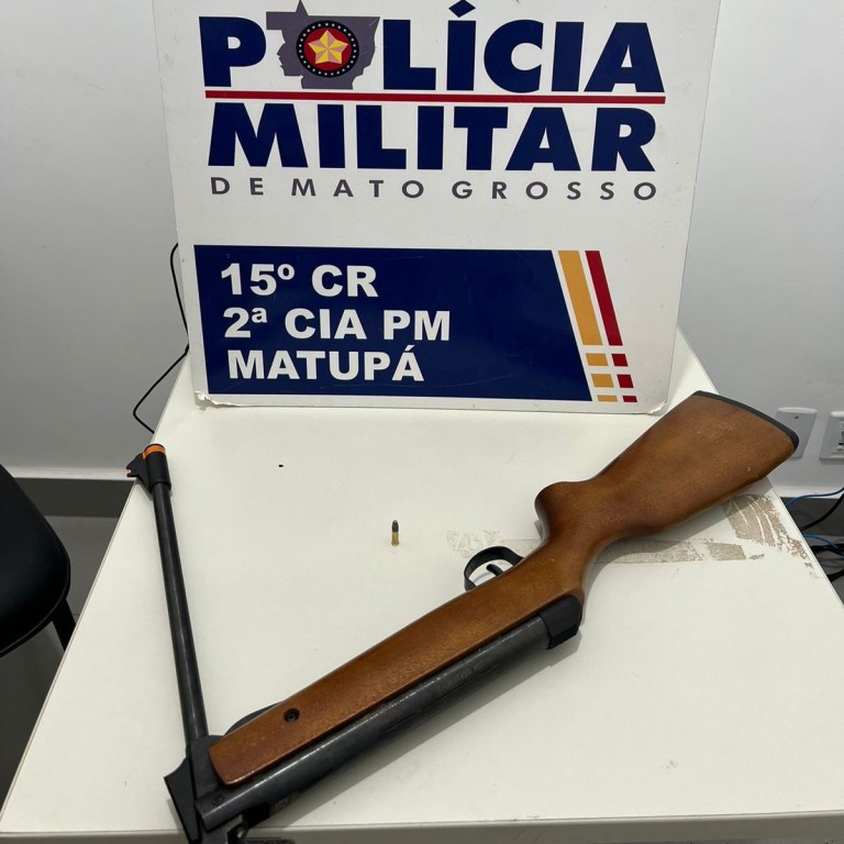 Polícias Militar e Civil prendem em flagrante suspeito de feminicídio em Matupá