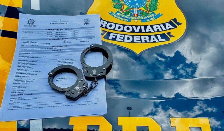 PRF Cumpre Mandado de Prisão em Fiscalização na BR 174