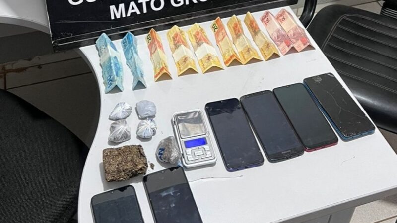Polícia Civil prende traficante e fecha boca de fumo em Novo Mundo