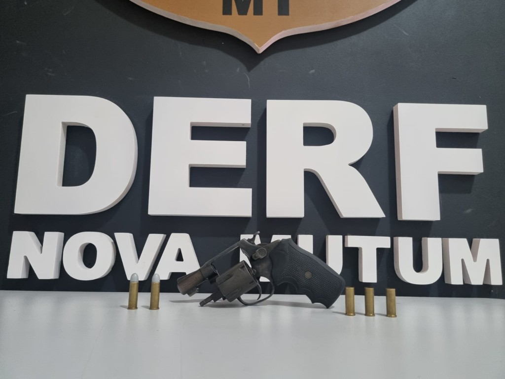 Investigado por tráfico é preso pela Polícia Civil em posse de arma de fogo em hotel em Nova Mutum