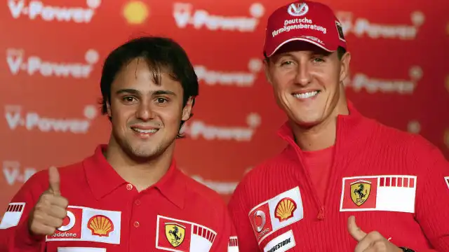 Felipe Massa estaria entre os que podem ver Schumacher, diz jornal