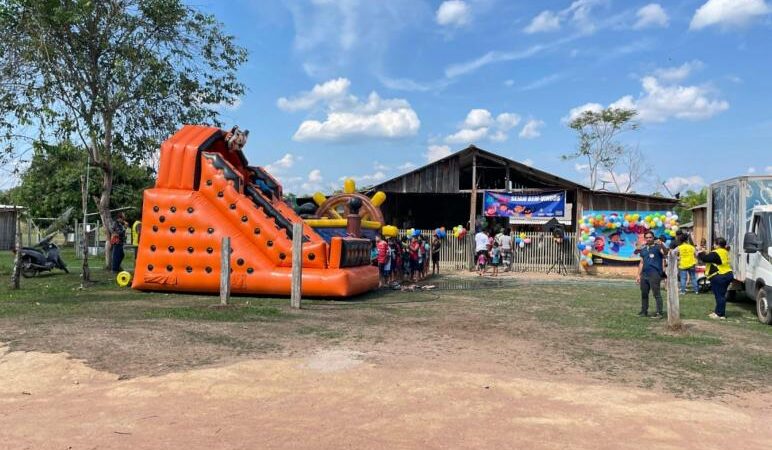 Dia das Crianças é celebrado com festa em comunidade indígena Terena em Matupá/veja o vídeo