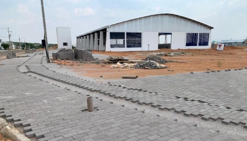 Obra da Feira de Agricultura Familiar Matupaense