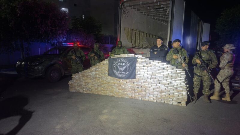 Forças de segurança de MT apreendem 1 tonelada de cocaína e causam prejuízo de R$ 25 milhões ao crime organizado