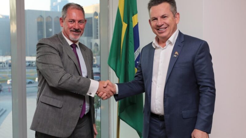 “Mato Grosso chama a atenção dos Emirados porque é um estado que vai muito bem”, afirma embaixador