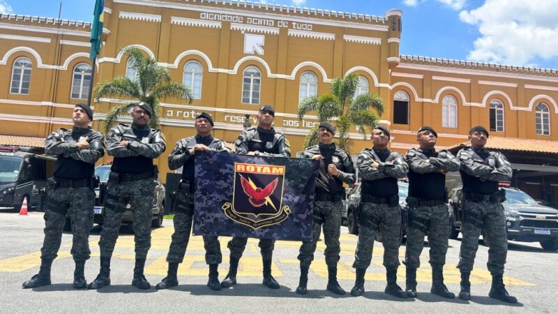 Com apoio da Sesp, Batalhão Rotam passa por treinamento com a Rota em São Paulo