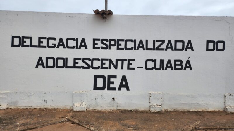 Polícia Civil apreende menor infrator envolvido em roubos em Cuiabá e Várzea Grande