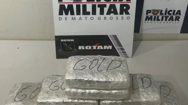 Rotam prende homem em flagrante por tráfico de drogas em Cuiabá