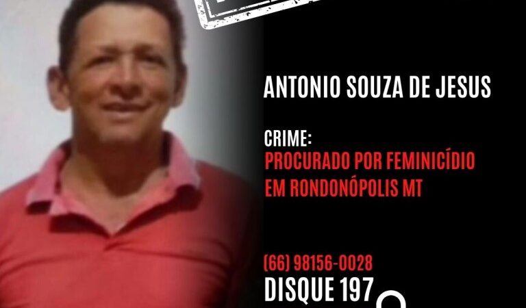 Polícia Civil busca pedreiro que matou companheira em Rondonópolis