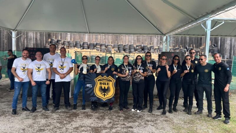 Polícia Civil encerra 12º Jogos Internos com torneio de tiro e confraternização entre equipes
