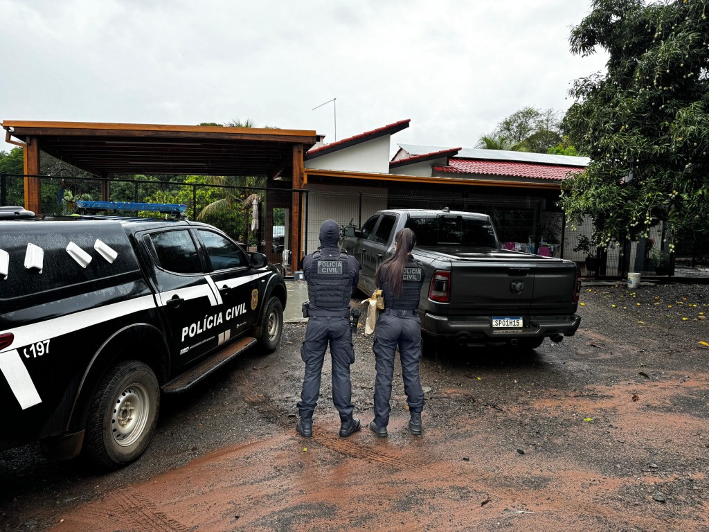 Polícia Civil cumpre 21 buscas em investigação de desvio de cargas e lavagem de dinheiro em Nova Mutum