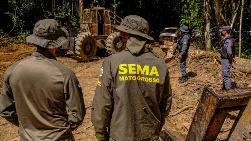 Sema embargou área equivalente a 300 mil campos de futebol em MT