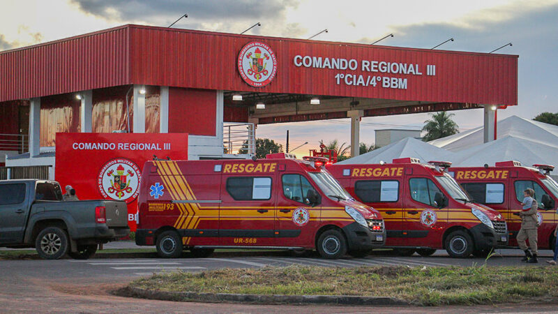 Prefeito define doação de área para construir nova sede do Corpo de Bombeiros em Sinop