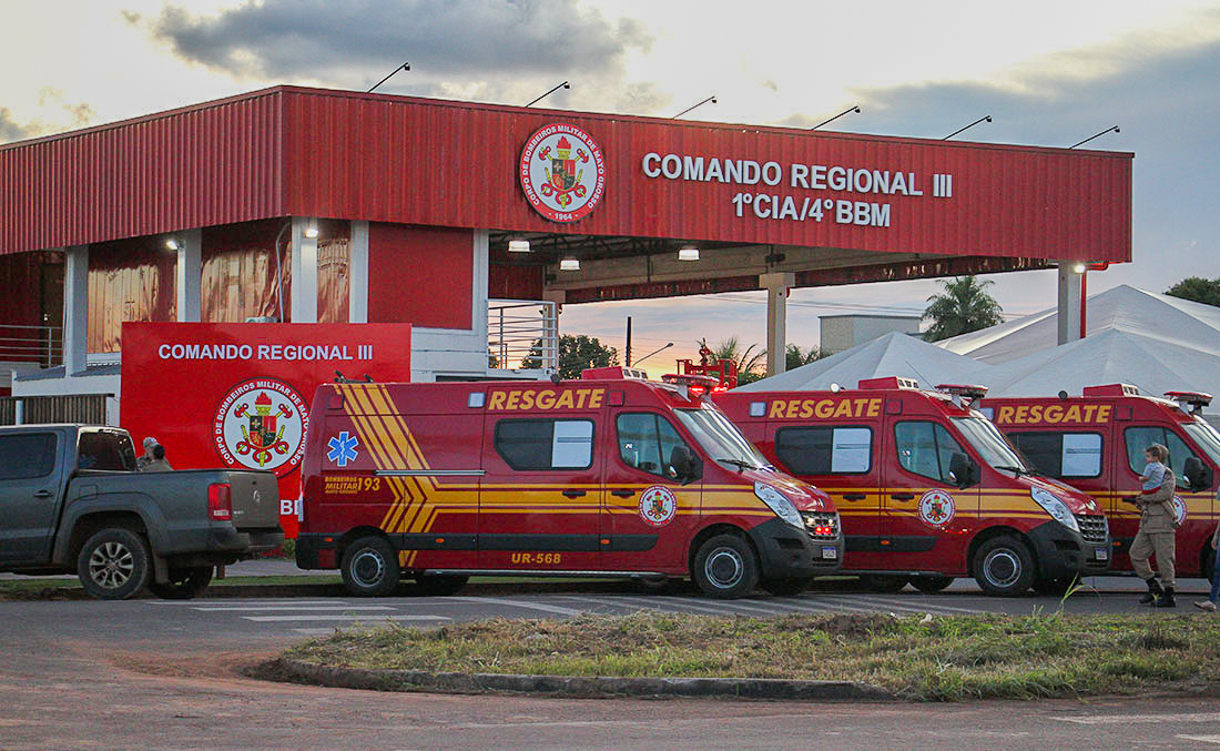 Prefeito define doação de área para construir nova sede do Corpo de Bombeiros em Sinop