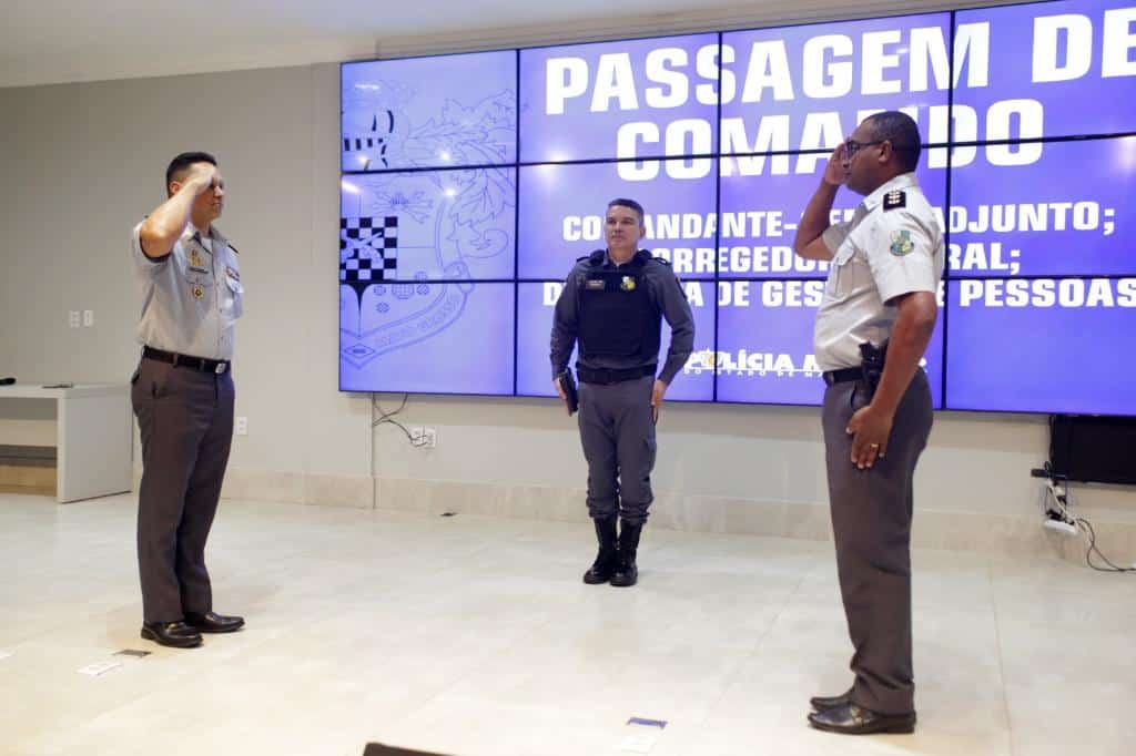 Oficializado novo comandante adjunto, corregedor-geral e diretor da PM de Mato Grosso