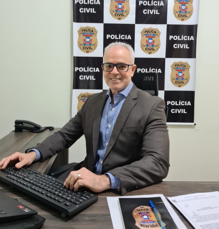 Delegado da Polícia Civil de MT se aposenta com o dever cumprido