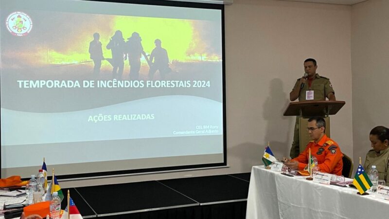 Corpo de Bombeiros de MT apresenta ações de gestão e combate a incêndios florestais em evento nacional