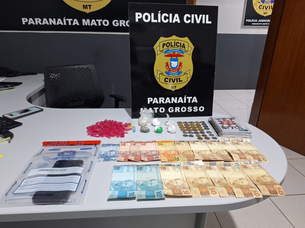 Mulher é presa em flagrante pela Polícia Civil em casa usada para o tráfico de drogas