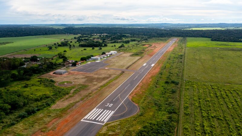 Sinfra-MT lança licitação de R$ 5,4 milhões para melhorias no aeroporto de Juína