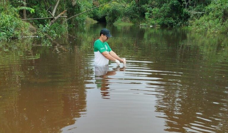 Sema analisa qualidade da água em cinco rios do Alto Paraguai; quatro estão impróprias para banho