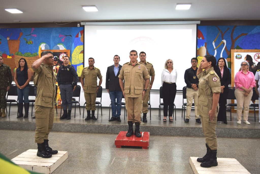 Corpo de Bombeiros Militar promove trocas no 5º Comando Regional e 2ª Companhia em Cáceres