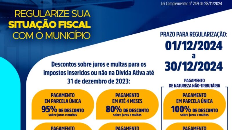 “Regularize sua situação fiscal com o REFIS Matupá 2024! veja o vídeo