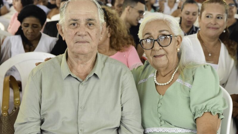 “Participar do Casamento Abençoado foi um presente de Deus para nós”, afirma noiva de 80 anos