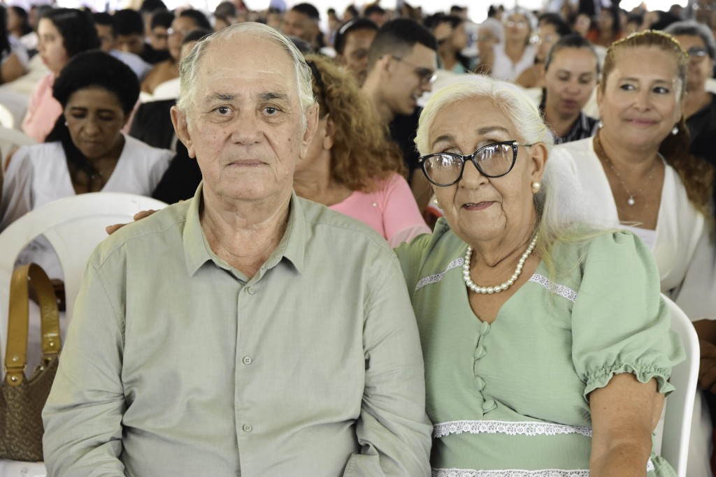 “Participar do Casamento Abençoado foi um presente de Deus para nós”, afirma noiva de 80 anos