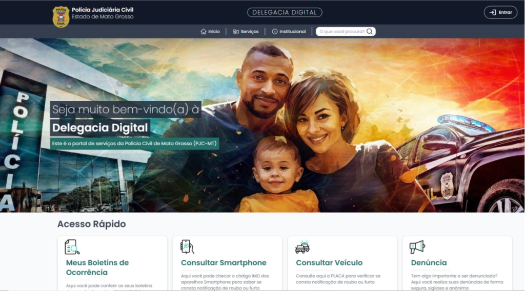 Governo de MT lança Delegacia Digital da Polícia Civil nesta segunda-feira (09)