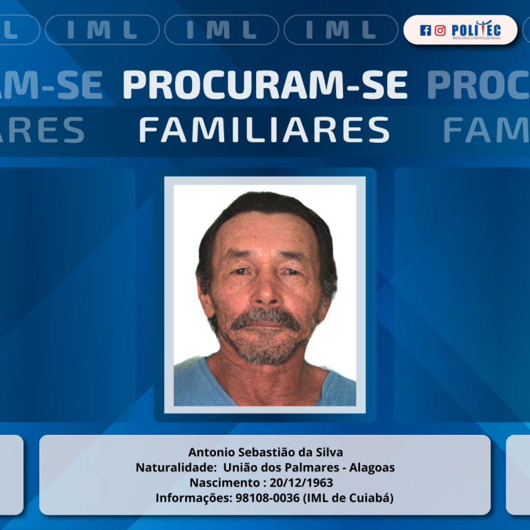Politec procura por familiares para liberação de vítima
