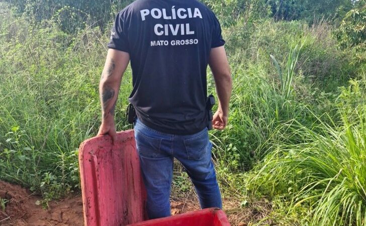 Policiais civis apreendem 34 tabletes de maconha em chácara de Rondonópolis durante cumprimento de mandados