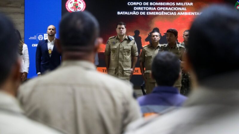 “Ações integradas garantiram respostas mais eficientes no combate aos incêndios”, afirma comandante-geral dos bombeiros