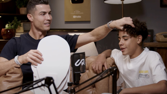 "Espero que sim": Cristianinho fala sobre jogar ao lado do pai, CR7