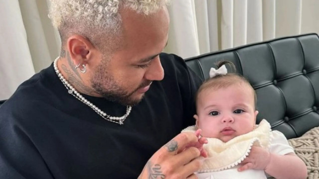 Helena, filha de Neymar, é hospitalizada