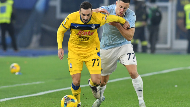 Atalanta arranca empate com a Lazio no fim e garante liderança do Italiano