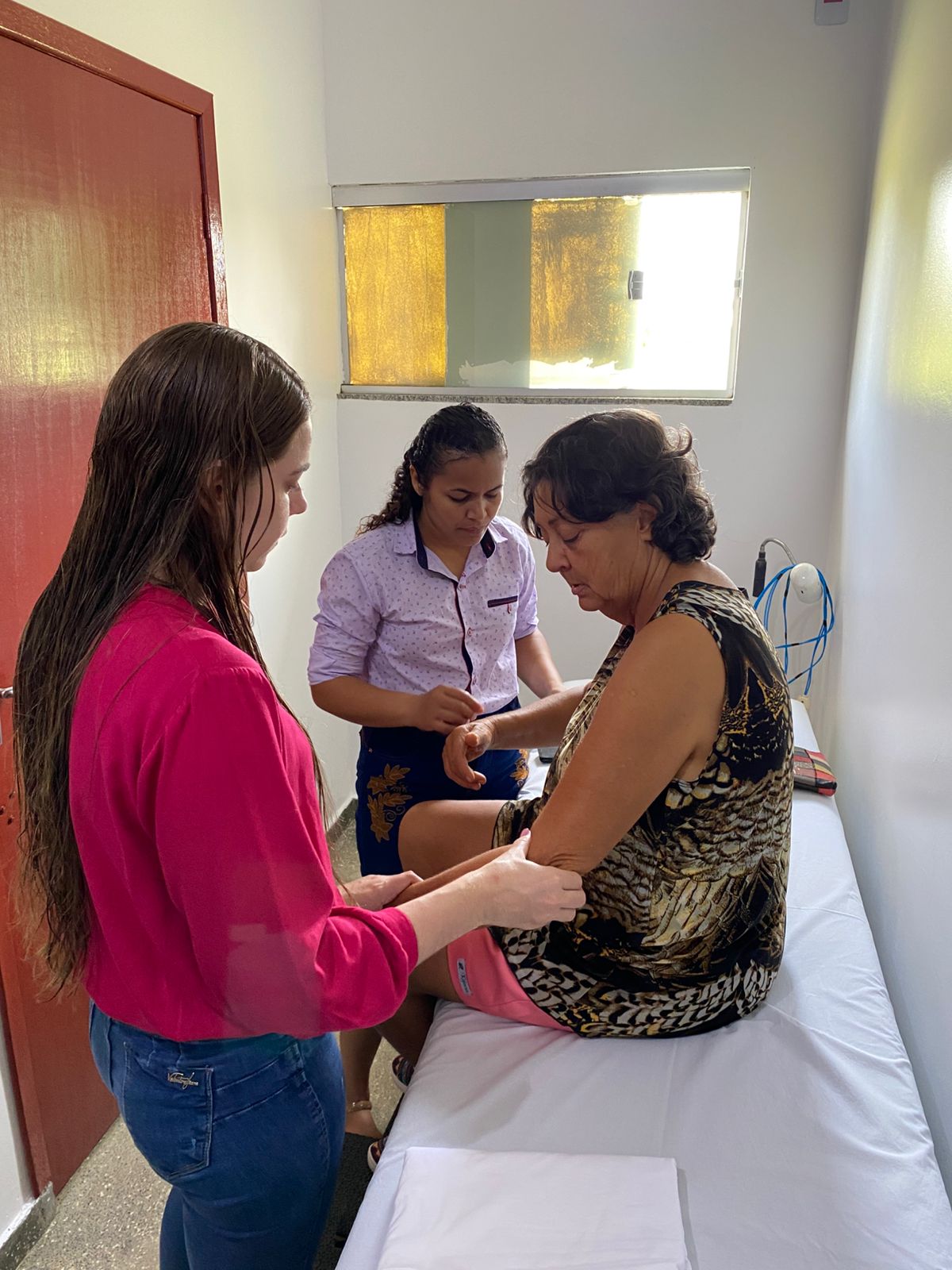 A Secretaria de Saúde realizou ações da campanha Janeiro Roxo em Novo Mundo