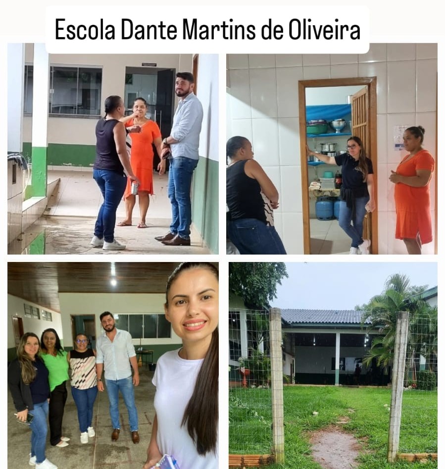 Secretaria Municipal de Educação de Novo Mundo realizou vistoria nas escolas rurais do município.