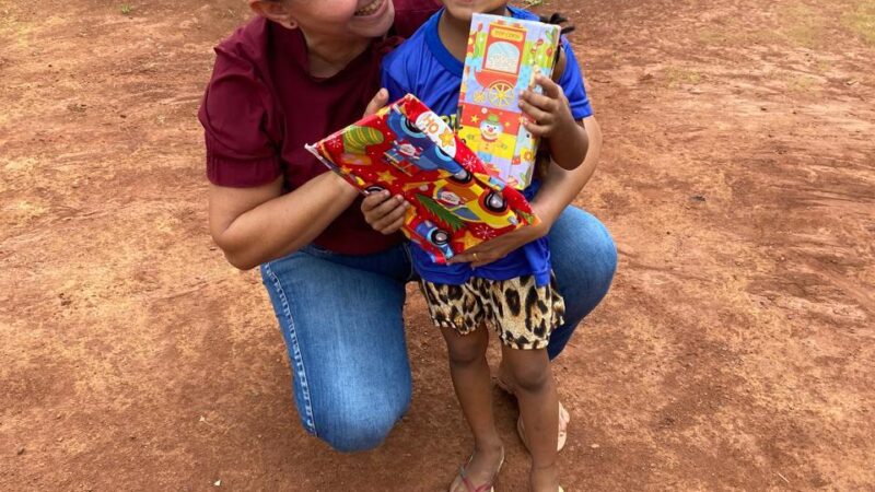 Equipe de agentes de saúde DE Novo Mundo realizou uma visita às famílias do bairro Boa Esperança