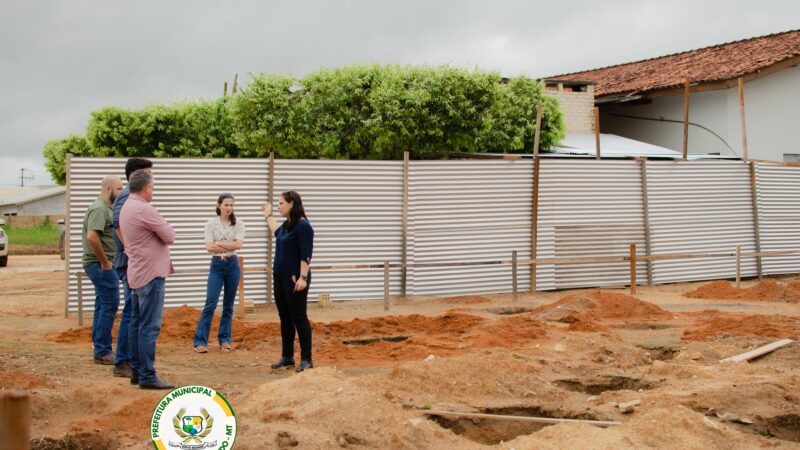 O Prefeito Casciano, e equipe técnica da  (AMM), visitou a Casa do Centro dos Idosos,