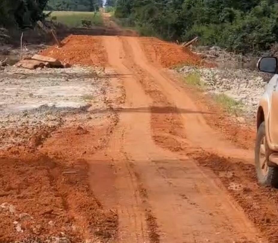 Vice-Prefeito Adailton faz monitoramento de pontes nas estradas rurais.
