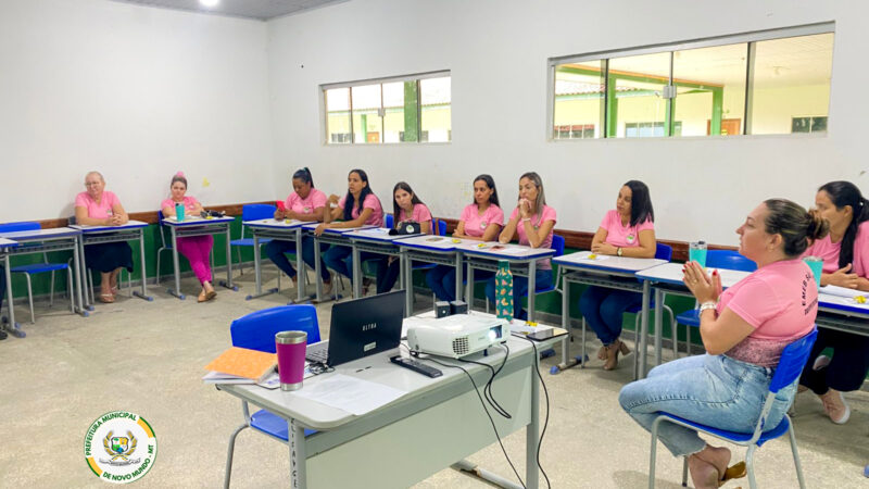 Escola São João está preparada para o Inicio Ano Letivo em Novo Mundo.
