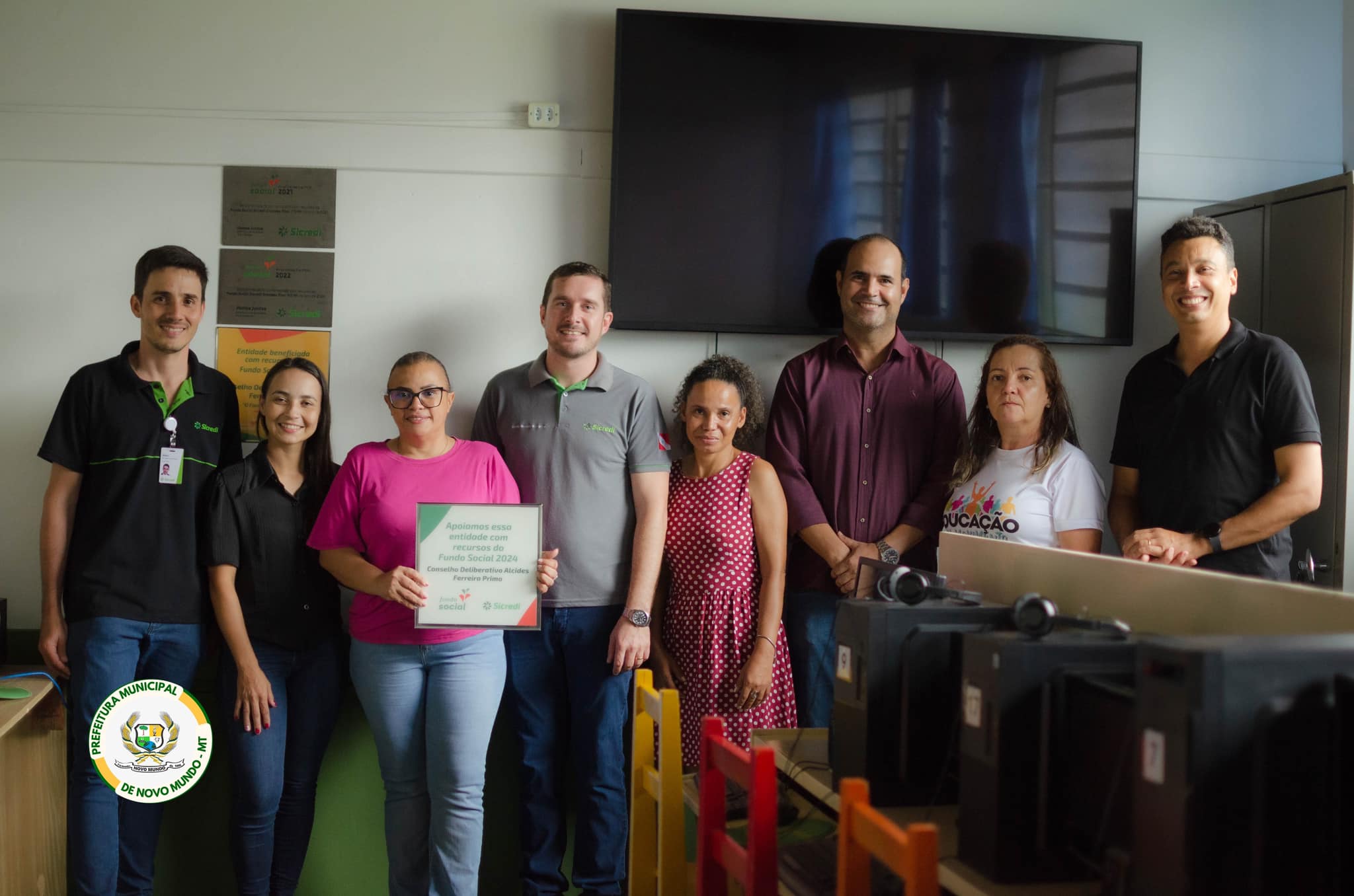 Fundo Social Sicredi fortalece educação com investimentos que beneficiam escolas de Novo Mundo