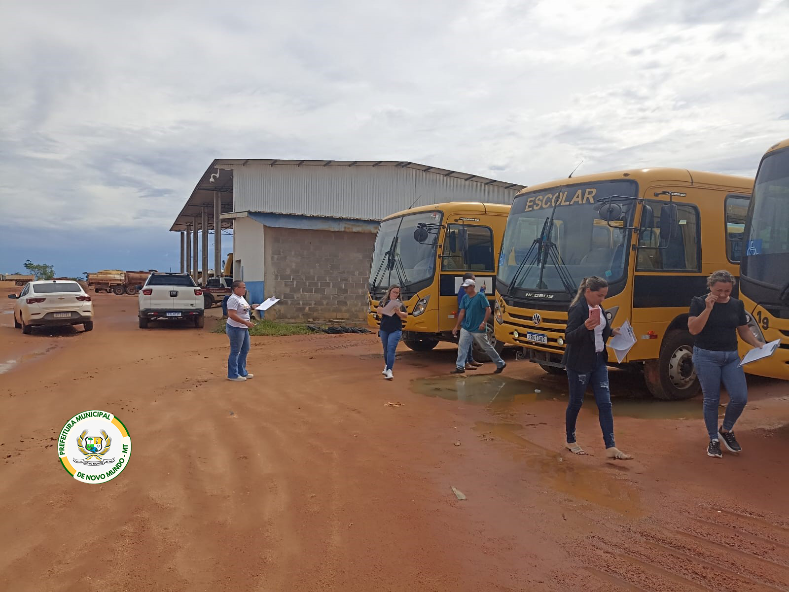 Secretaria de Educação Cria Comissão para Monitoramento do Transporte Escolar e realiza vistoria em ônibus escolares