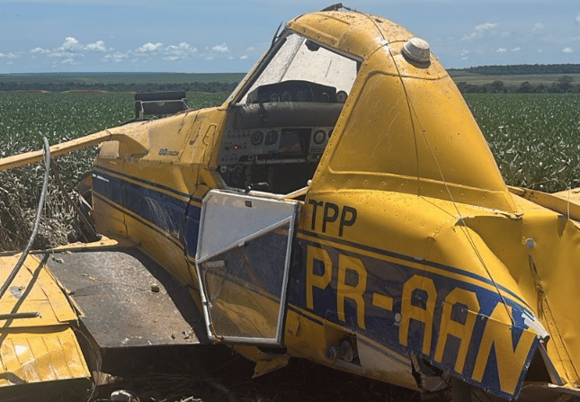 Avião cai em Mato Grosso e piloto morre